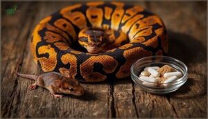 whole prey vs. supplemented diets