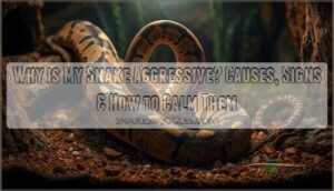 why is my snake aggressive
