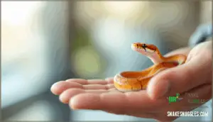 working with baby corn snakes: building confidence through exposure