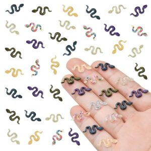 200 Pieces Colorful Mini Snakes B0DQXVSCY2