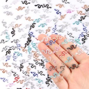 200 Pieces Colorful Tiny Snakes B0DX1Z7N7B