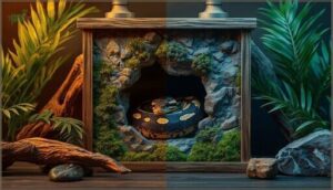 adding hide boxes and decor