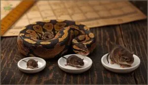 age-specific prey sizing age-specific prey sizing
