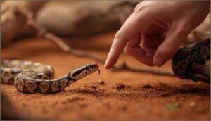 approaching calmly and confidently