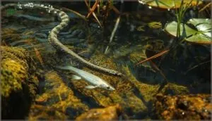aquatic snakes (fish, frogs) aquatic snakes (fish, frogs)