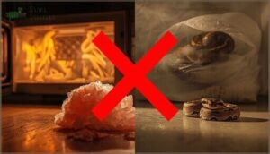 avoiding microwave and hot water thawing