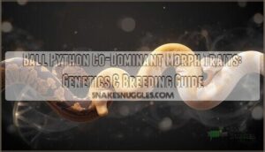 ball python co dominant morph traits