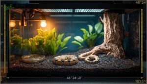 ball python enclosure dimensions ball python enclosure dimensions