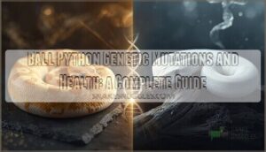 ball python genetic mutations and health