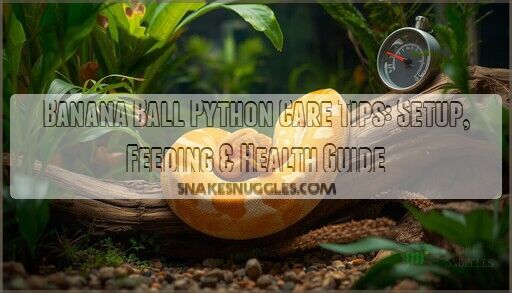 Banana Ball Python Care Tips: Setup, Feeding & Health Guide