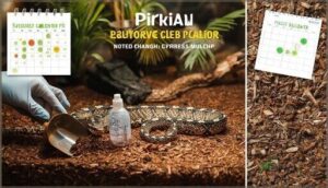 bedding maintenance and cleaning schedule