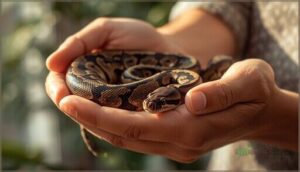 benefits of handling snakes (when done correctly)