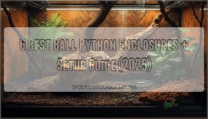 best ball python enclosure
