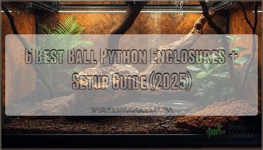 6 Best Ball Python Enclosures + Setup Guide (2025)