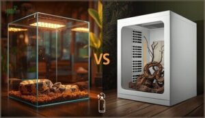 best materials for snake enclosures