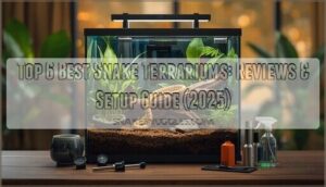 best snake terrariums
