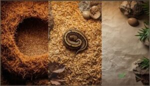 best substrates for burrowing