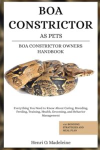 BOA CONSTRICTOR AS PETS – B0F1KQ62BW