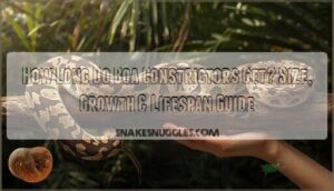 boa constrictor how long