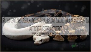 boa constrictor morphs and genetics