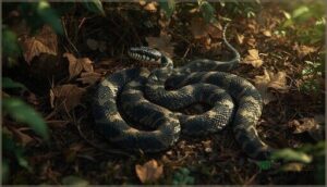 body undulations and tail quivering