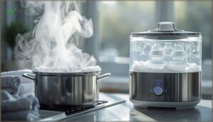 boiling and steam sterilization processes
