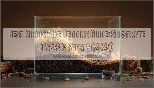 Best King Snake Bedding Guide: Substrate Types & Safety (2025) - Substrate For Fed King Snakes