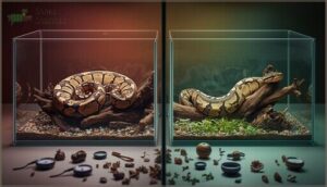 can multiple pythons be housed together