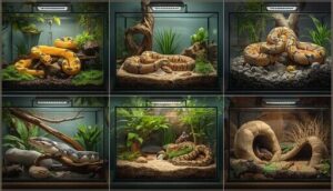 care considerations for unique pet snakes