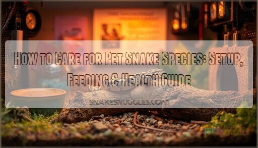 Picture of How to Care for Pet Snake Species: Setup, Feeding & Health Guide