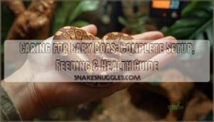 caring for baby boas