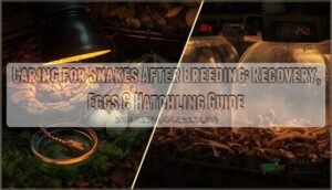 caring for snakes after breeding