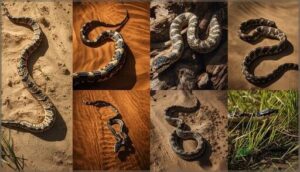 changes in snake movement and locomotion