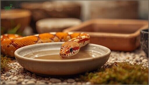 Picture of Corn Snake Water Dish Size: Complete Guide for Healthy Hydration