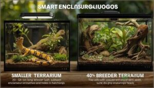 choosing the right terrarium size choosing the right terrarium size