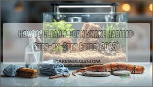 cleaning a corn snake habitat guide