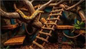 climbing structures and exercise features