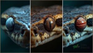 cloudy, sunken, or swollen eyes cloudy, sunken, or swollen eyes