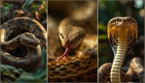 common snake body language cues