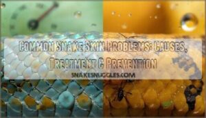 common snake skin problems causes