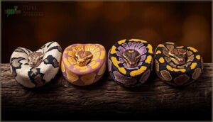 common visual morphs and their patterns