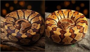 common vs. rare morphs