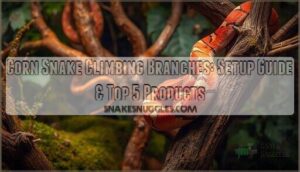 corn snake climbing branches needed