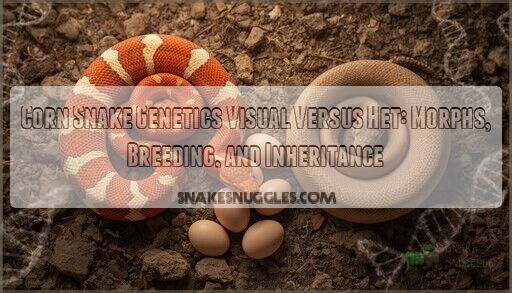 Corn Snake Genetics Visual Versus Het: Morphs, Breeding, and Inheritance
