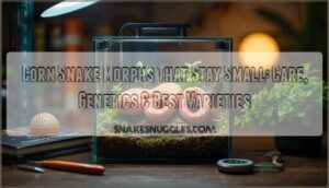 corn snake morphs that stay small