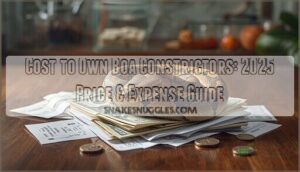 cost to own boa constrictors