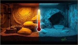 creating a thermal gradient creating a thermal gradient
