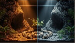 creating a thermal gradient