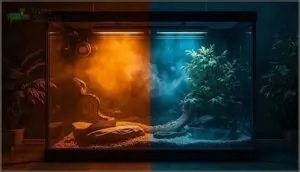 creating proper temperature gradient creating proper temperature gradient