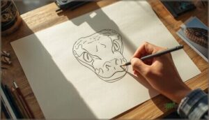 creating the head and facial features creating the head and facial features